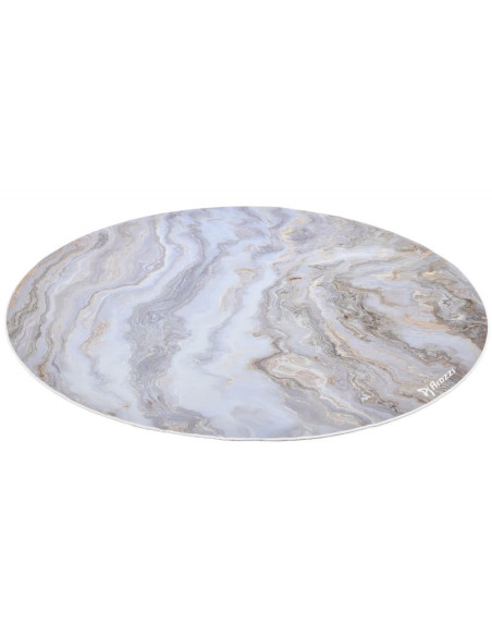 Arozzi Zona Round Floor Pad | White Marble