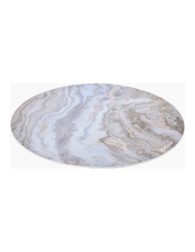 Arozzi Zona Round Floor Pad | White Marble