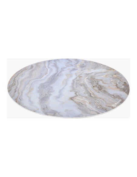 Arozzi Zona Round Floor Pad | White Marble