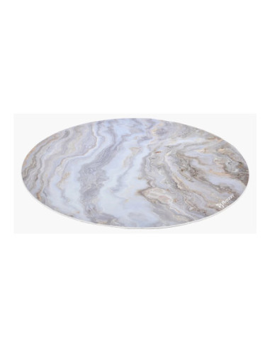 Arozzi Zona Round Floor Pad | White Marble