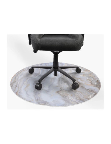 Arozzi Zona Round Floor Pad | White Marble