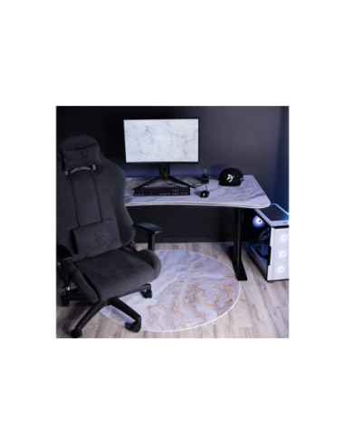 Arozzi Zona Round Floor Pad | White Marble