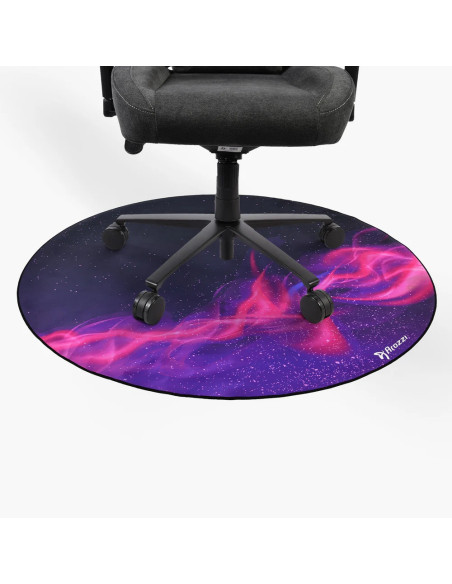 Arozzi Zona Round Floor Pad | Purple Galaxy