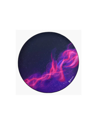 Arozzi Zona Round Floor Pad | Purple Galaxy