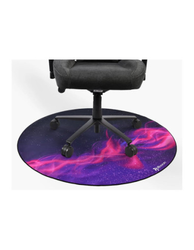 Arozzi Zona Round Floor Pad | Purple Galaxy