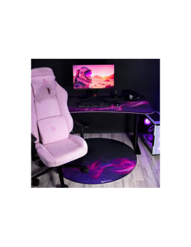 Arozzi Zona Round Floor Pad | Purple Galaxy