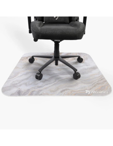 Arozzi Zona Square Floor Pad | White Marble
