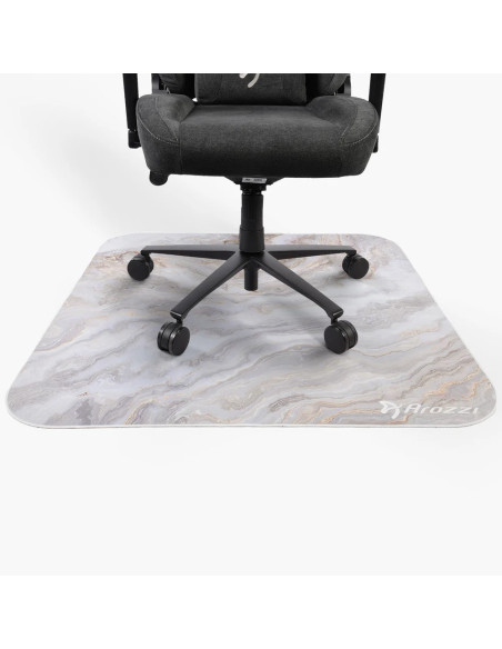 Arozzi Zona Square Floor Pad | White Marble