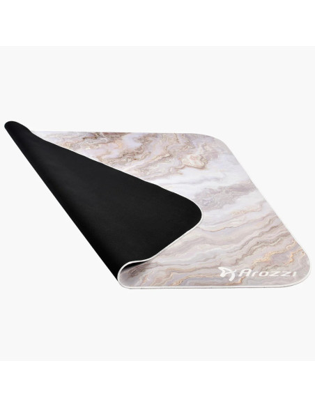 Arozzi Zona Square Floor Pad | White Marble
