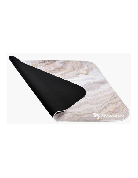 Arozzi Zona Square Floor Pad | White Marble
