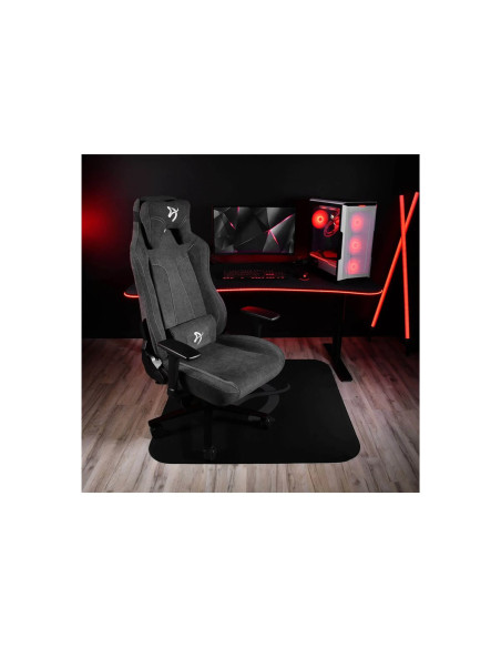 Arozzi Zona Square Floor Pad | Black/Grey
