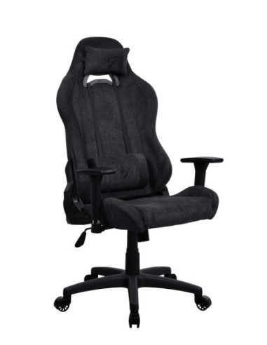 Arozzi Torretta Soft Fabric | Gaming Chair | Metal/Reinforced nylon | Pure Black
