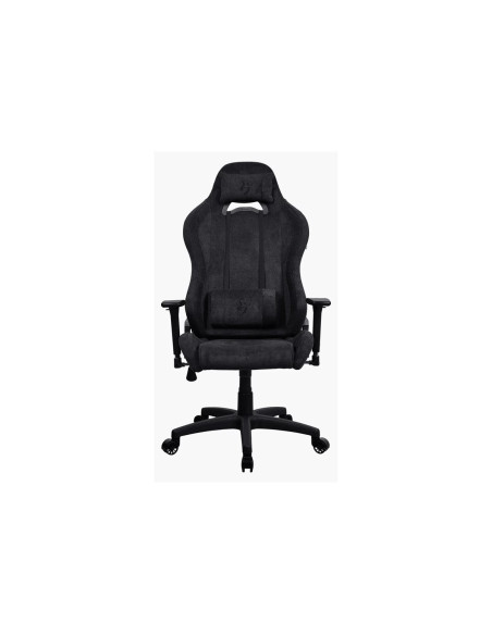 Arozzi Torretta Soft Fabric | Gaming Chair | Metal/Reinforced nylon | Pure Black