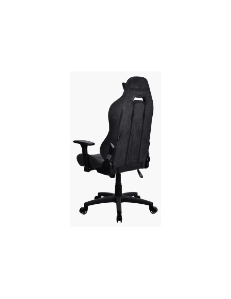 Arozzi Torretta Soft Fabric | Gaming Chair | Metal/Reinforced nylon | Pure Black