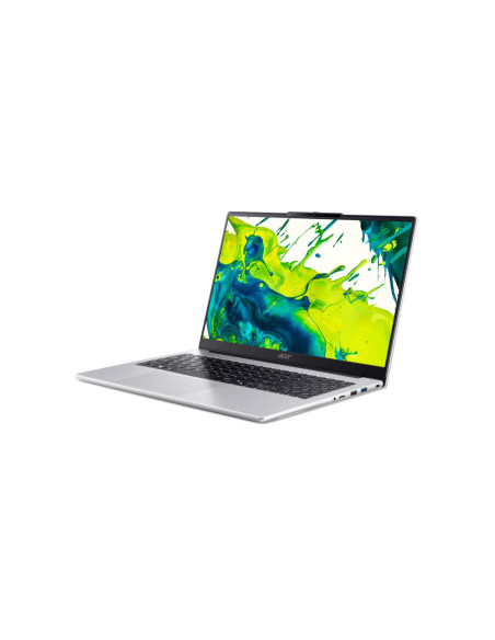Acer Aspire Lite 15 AL15-44P | Light silver | 15.6 " | FHD | 1920 x 1080 pixels | AMD Ryzen 5 | 7430U | 8 GB | DDR4 SDRAM | Sol