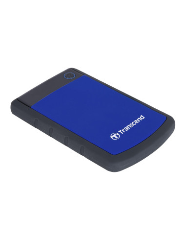 External HDD, TRANSCEND, StoreJet, 1TB, USB 3.0, Colour Blue, TS1TSJ25H3B