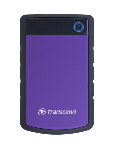 External HDD, TRANSCEND, StoreJet, 2TB, USB 3.0, Colour Purple, TS2TSJ25H3P