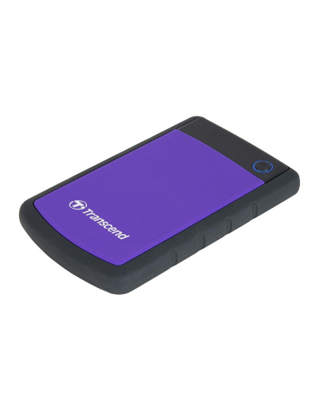 External HDD, TRANSCEND, StoreJet, 2TB, USB 3.0, Colour Purple, TS2TSJ25H3P