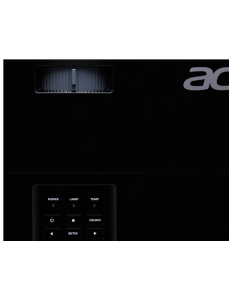 Acer | X1328WHn | WXGA (1280x800) | 5000 ANSI lumens | 20000:1 | Black