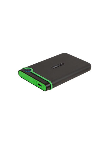 External HDD, TRANSCEND, StoreJet, TS2TSJ25M3C, 2TB, USB 3.1, Colour Green, TS2TSJ25M3C