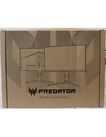 SALE OUT. Acer Predator XB27QX Ergo 69cm 27'' QHD ZeroFrame IPS 210Hz FC 16:9 1ms/0.5ms(GTG, Min.) 400nits 2xHDMI(2.1) DP MM Au