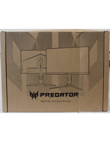 SALE OUT. Acer Predator XB27QX Ergo 69cm 27'' QHD ZeroFrame IPS 210Hz FC 16:9 1ms/0.5ms(GTG, Min.) 400nits 2xHDMI(2.1) DP MM Au