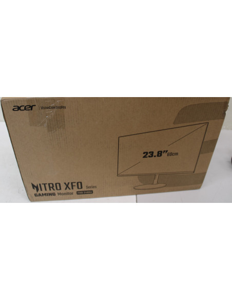 SALE OUT. Acer Nitro XF240Y 69cm 23.8'' FHD IPS 240Hz Zero Frame FC 16:9 1ms/0.5ms(GTG, Min.) 250nits 2xHDMI(2.0) DP(1.4) MM HD